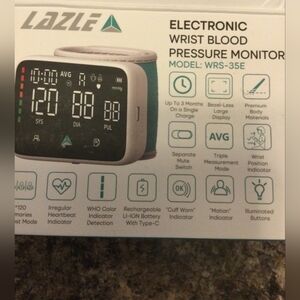 WRS-35E Wrist Blood Pressure Monitor - Black